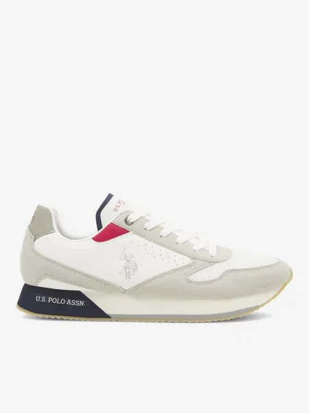 Sneakersy U.s Polo Assn. białe