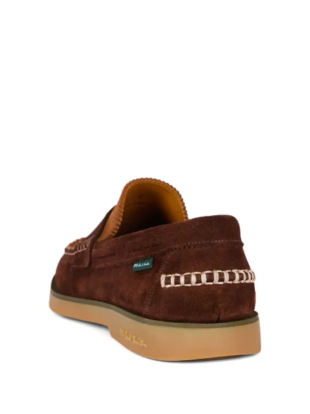 Pantofi loafer Ps Paul Smith din piele de căprioară maro