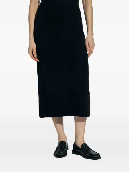 Fustă Jil Sander negru