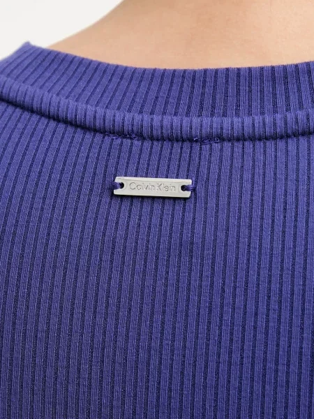 Calvin Klein póló női modállal lila