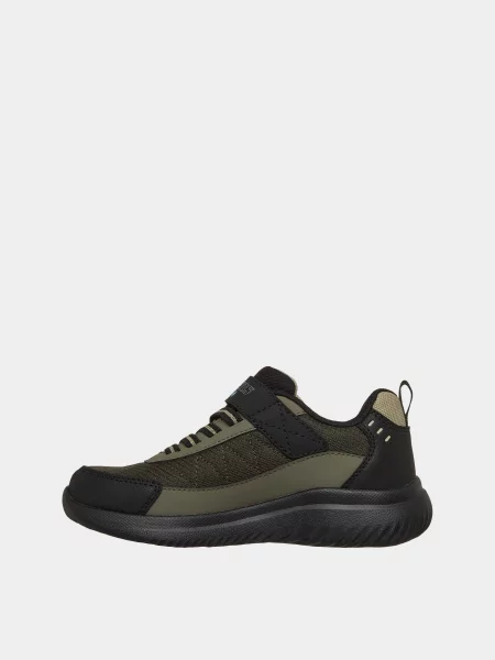 Дитячі Кросівки повсякденні Skechers BOUNDER штучна шкіра/текстиль оливковий