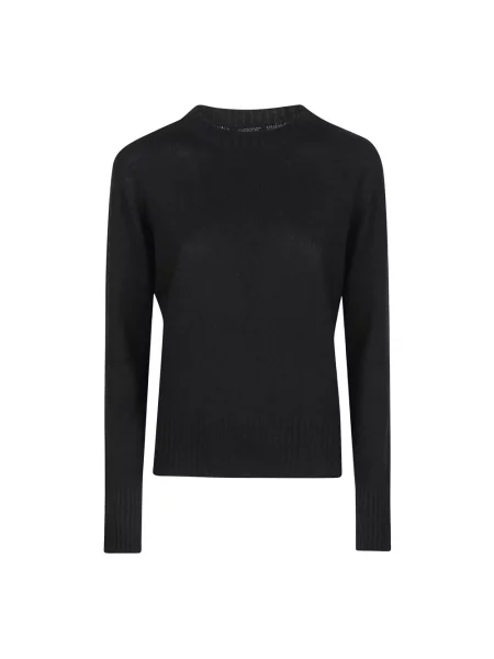 Sweter Aragona z kaszmiru czarny