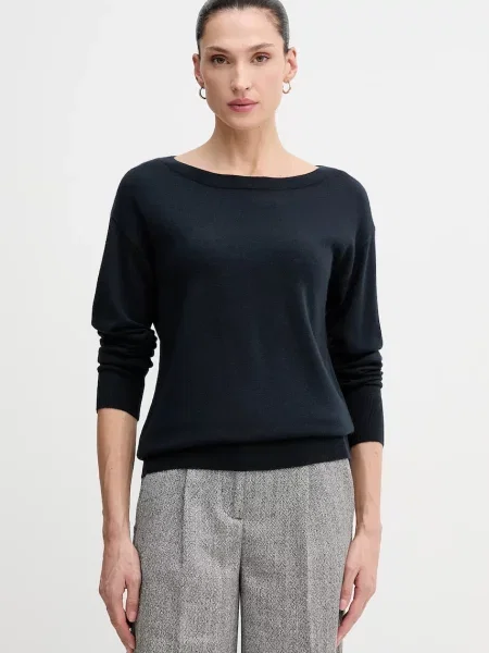 Sisley Volnen pulover modra