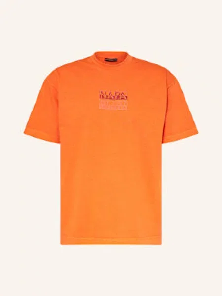 Napapijri Tričko S-Cortona oranžová