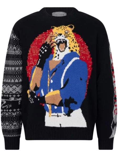 Pulover Supreme tricotate negru