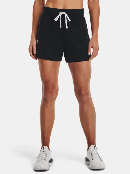 Krátke froté šortky Under Armour čierna
