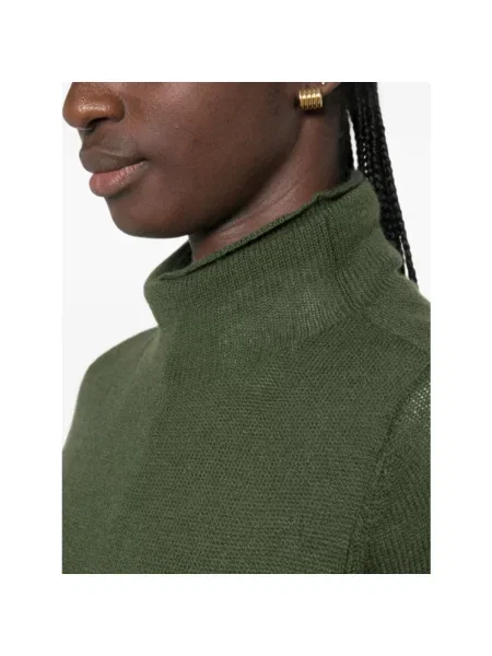 Sweter z golfem Be You zielony