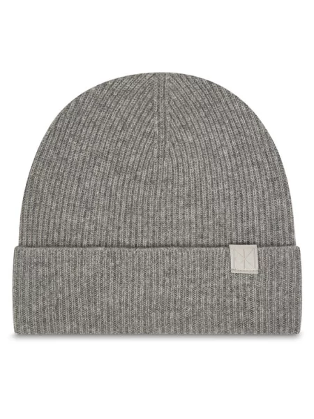 Kapa Calvin Klein Emblem siva