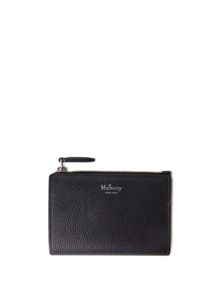 Portofel Mulberry din piele negru