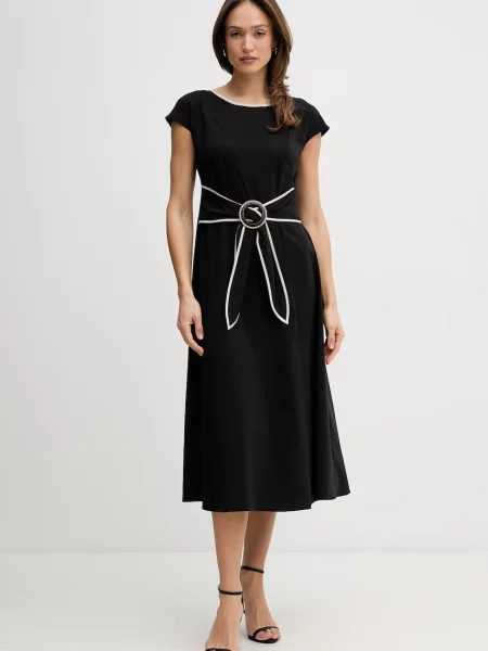 Joseph Ribkoff rochie evazată negru