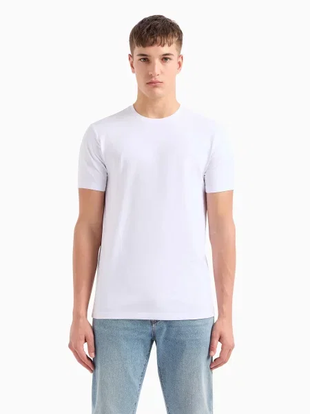 Armani Exchange Футболки та майки білий