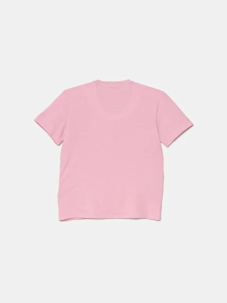 Guess T-shirt Oversize ružičasta