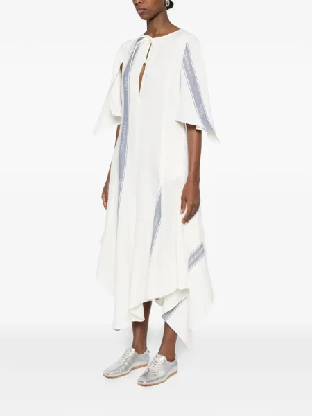 Rochie Jw Anderson asimetrică de costum alb