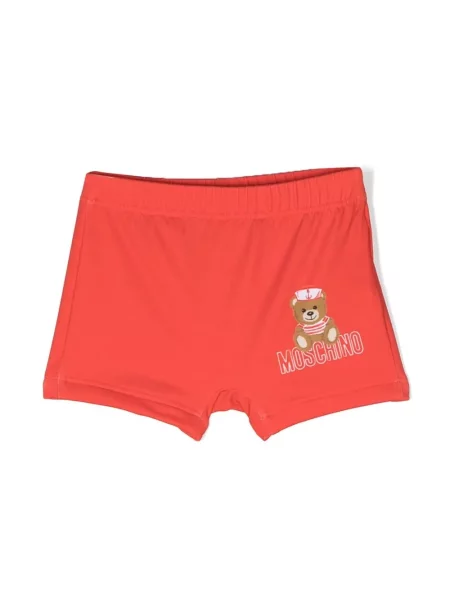 Kąpielówki dziecięce Moschino czerwone