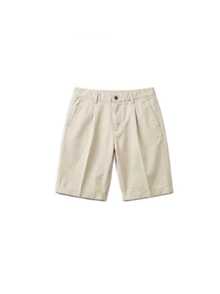Szorty Myths casual beżowe
