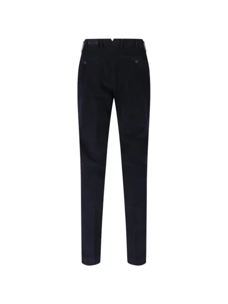 Pantaloni Incotex de catifea cord albastru