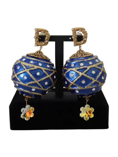 Kolczyki Dolce And Gabbana niebieskie