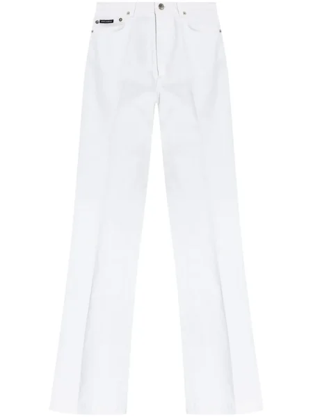 Pantaloni Dolce & Gabbana alb
