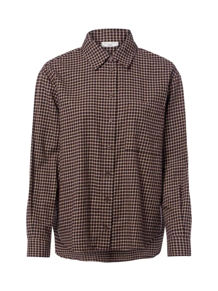 Marc O'Polo Denim bluzka flanelowa Kobiety S brązowy