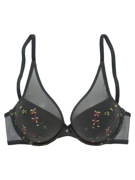LASCANA Sutien Apex citron / verde închis / ciclam galben