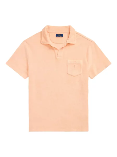 Dlouhé lněné kalhoty Polo Ralph Lauren bílé