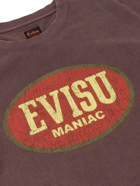 Тениска Evisu кафяво