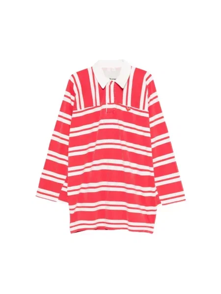Sukienka Bellerose w paski czerwona