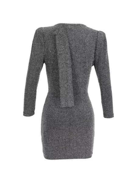 Rochie maxi Iro lungă de costum gri