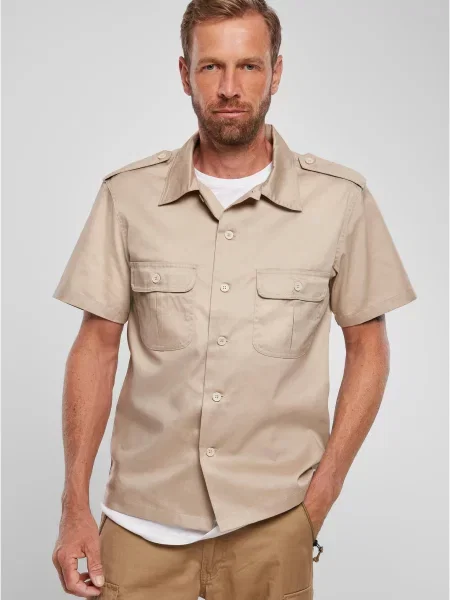 Риза Brandit бежово