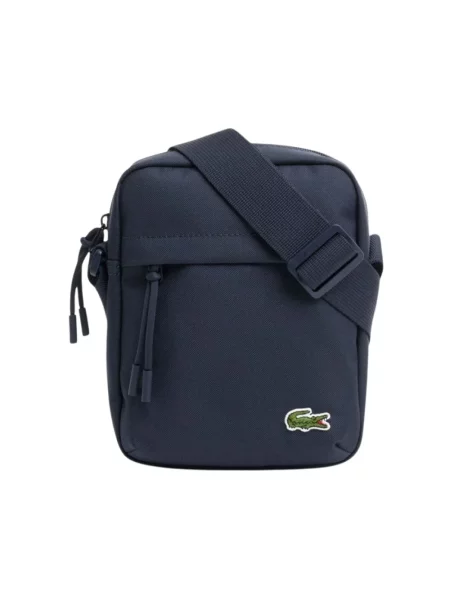 Lacoste Saszetka Granatowy niebieska