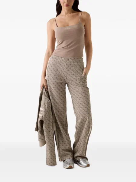 Pantaloni sport Guess cu autograf