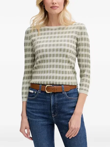 Pulover Benetton cu dungi verde