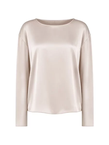 Lung bluză Emporio Armani din satin