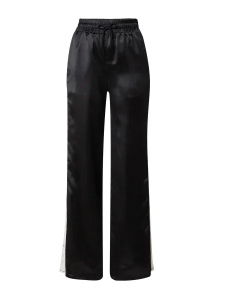 Nasty Gal Nadrág fekete / fehér