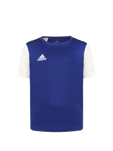 ADIDAS PERFORMANCE Funkčné tričko Estro kráľovská modrá biela