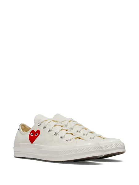Маратонки Comme Des Garçons Play бяло