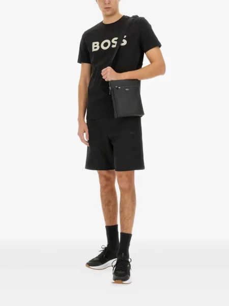 Pantaloni scurți Boss negru