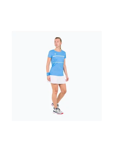 Футболка тенісна Tecnifibre Team Tech Tee Azur