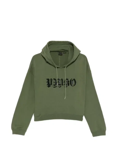 Hanorac cu glugă Pinko cu autograf verde