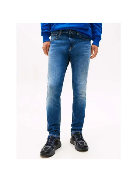 Blugi Tommy Jeans albastru