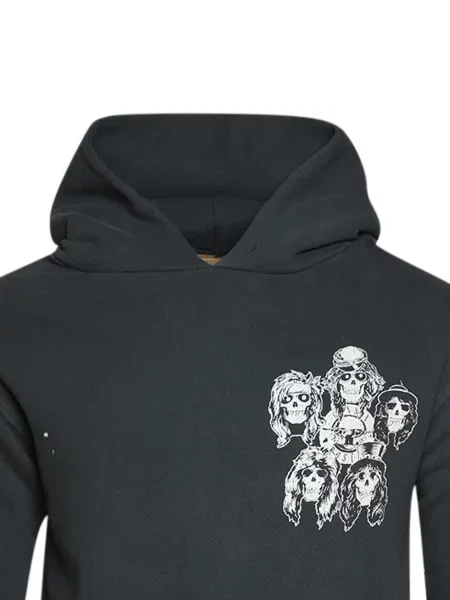 Kapucnis melegítő felső Madeworn fekete