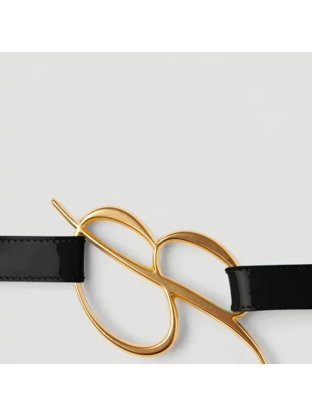 Pasek Blumarine z logo czarny