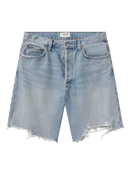 Bermudy Agolde niebieskie