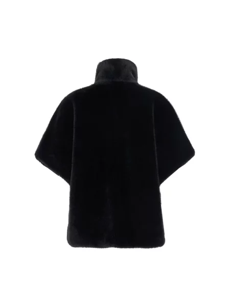 Kurtka Pinko elegancka ze skóry ekologicznej czarna