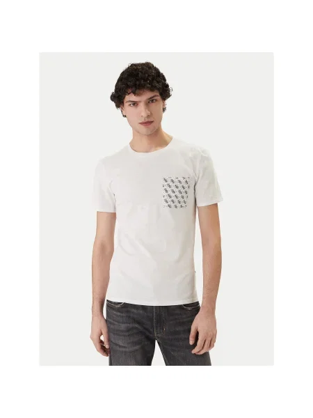 Guess Póló Regular Fit fehér