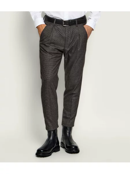 Drykorn Pantaloni chino Chasy | Tapered fit maro