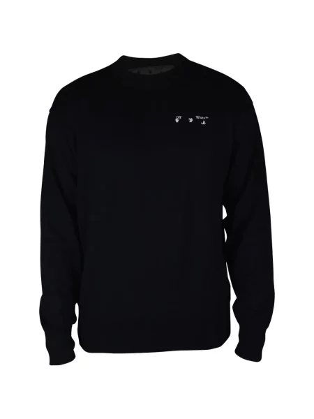 Hanorac Off-white cu imagine alb