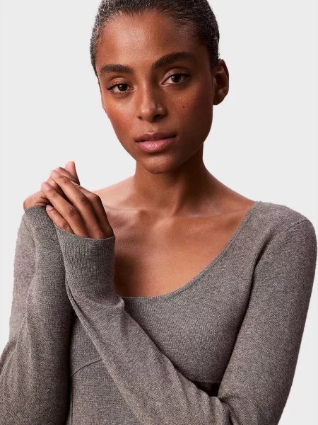 Платье Calvin Klein серое