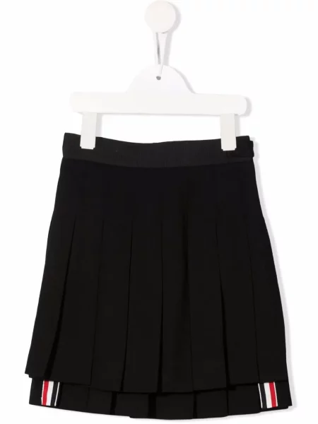 Spódnica mini dziecięca Thom Browne czarna
