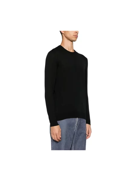 Sweter Kiton wełniany czarny